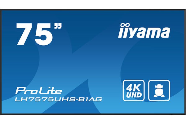 iiyama ProLite LH7575UHS Digital Signage Display